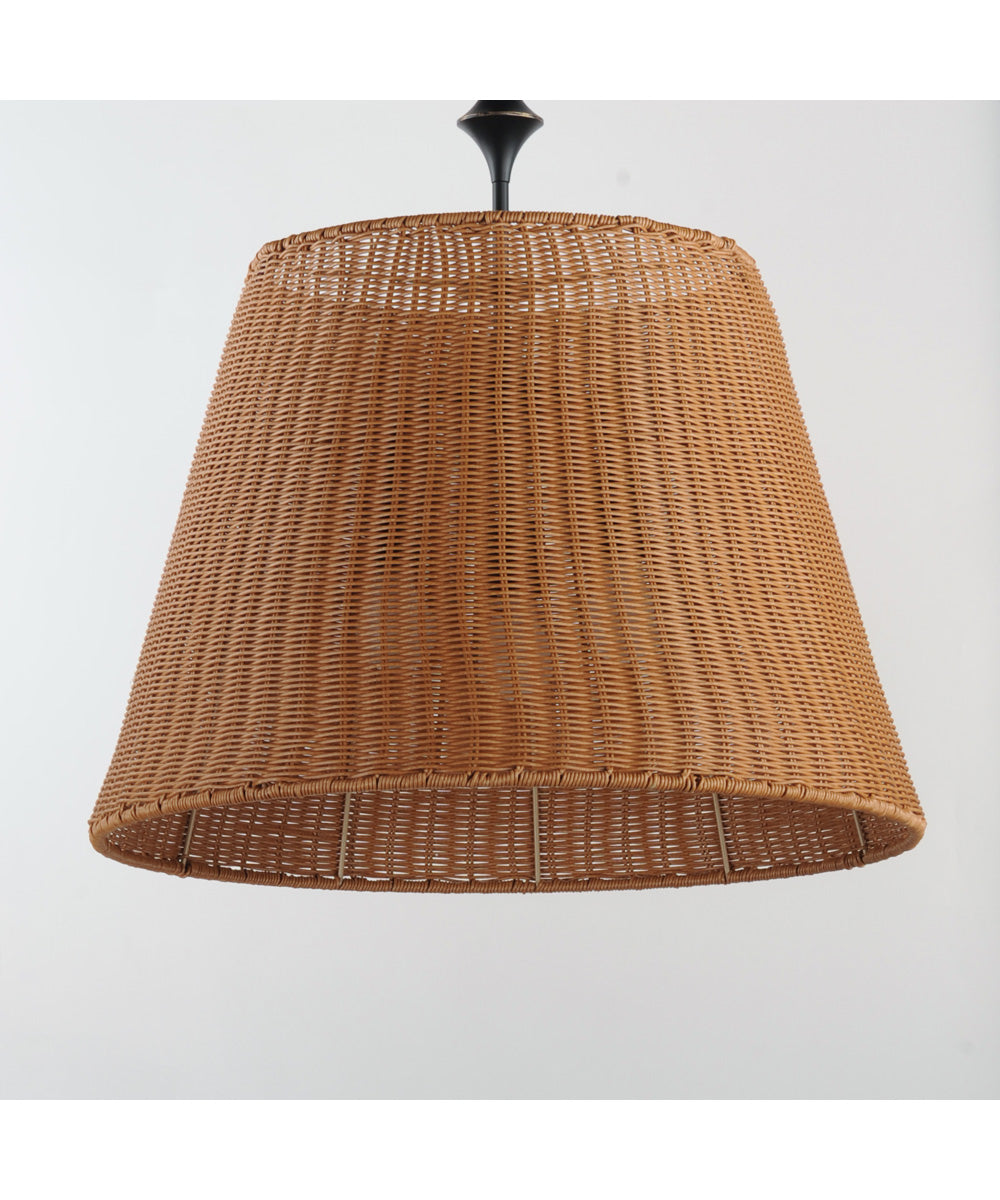 Baja 24 inch Single Pendant Dark Bronze