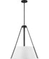 Brewster 3-Light Pendant Black