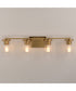 Livingston 4-Light Bath Vanity Natural Aged Brass