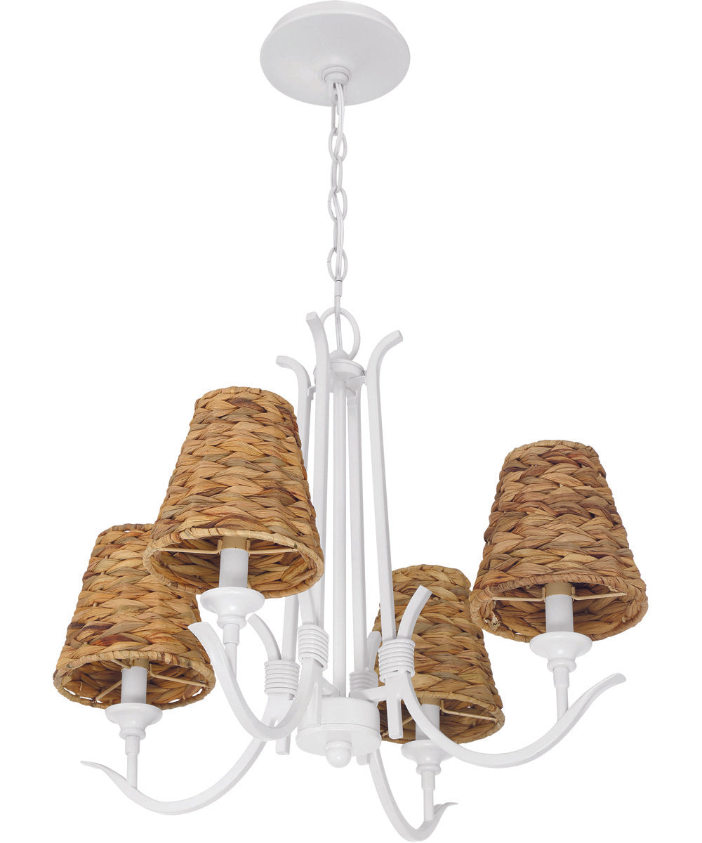 Kokomo 4-Light Lighting Matte White