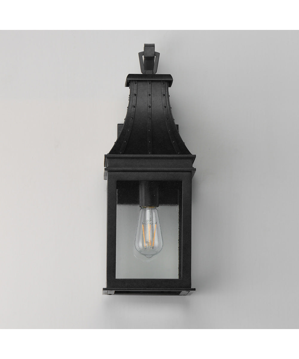 Bramwell VX 1-Light Outdoor Wall Sconce Black Patina