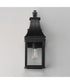 Bramwell VX 1-Light Outdoor Wall Sconce Black Patina