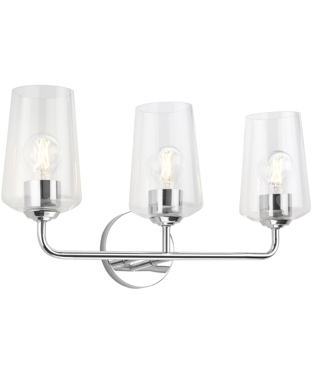 Celino 3-Light Bath & Vanity Polished Chrome