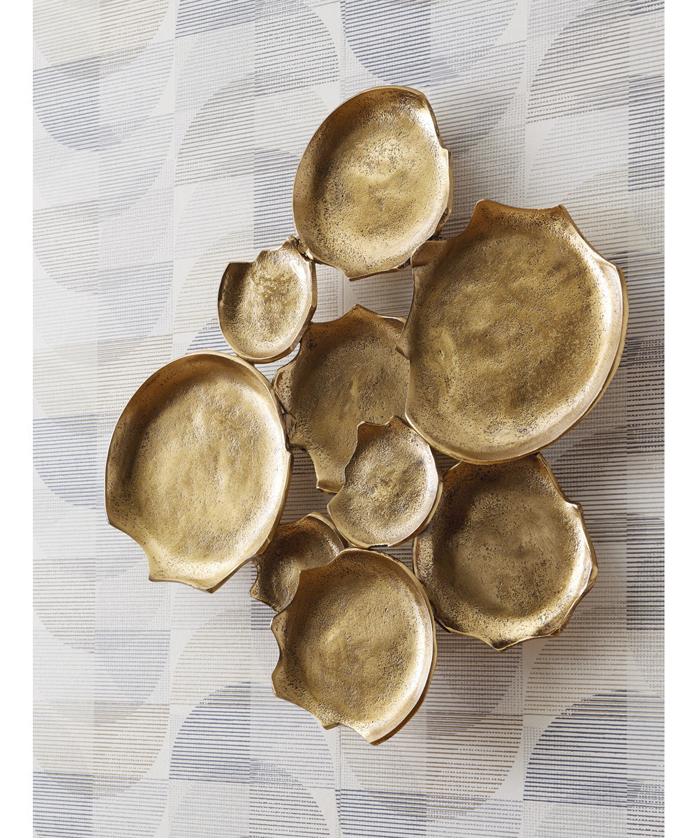 Gageton Wall Decor Antique Gold