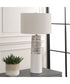 Haven White Glaze Table Lamp