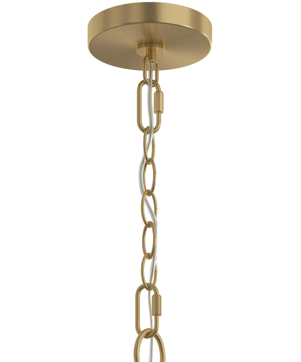 Jheni 6-Light Large Chandelier Brushed Gold
