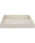 Wessex White Shagreen Tray