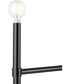 Arya 8-Light Linear Chandelier Matte Black