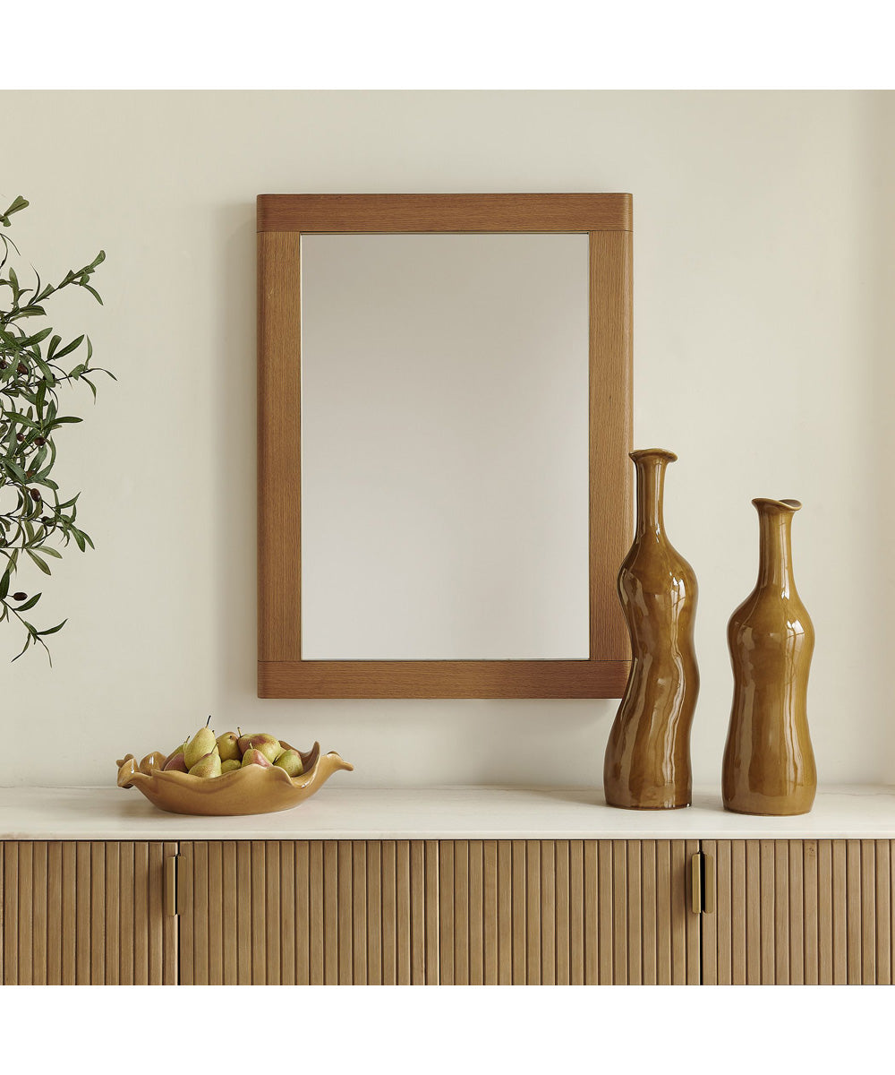 Bishop Gunstock Oak Mirror