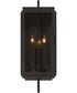 Irving 3-Light Outdoor Lighting Textured Black