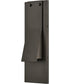 Fold LED-Light Medium Wall Mount Lantern in Black Oxide