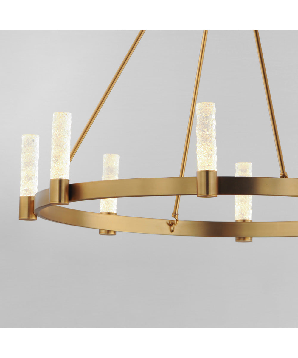 Duchess 8-Light Chandelier Natural Aged Brass
