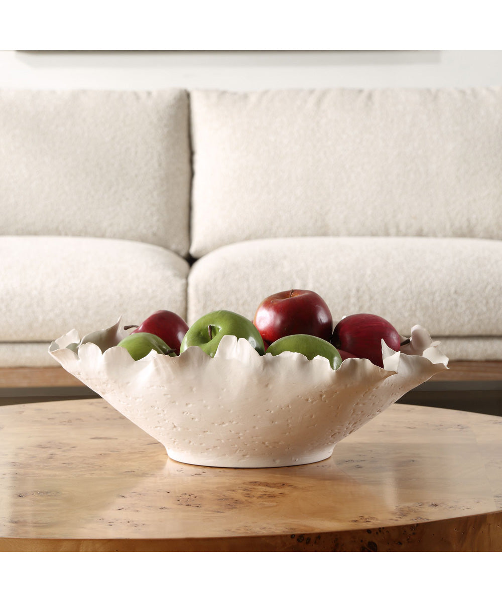 Blossom Short Off-white Bowl