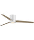 Braden 56" 3-Blade Indoor Hugger Ceiling Fan Satin White