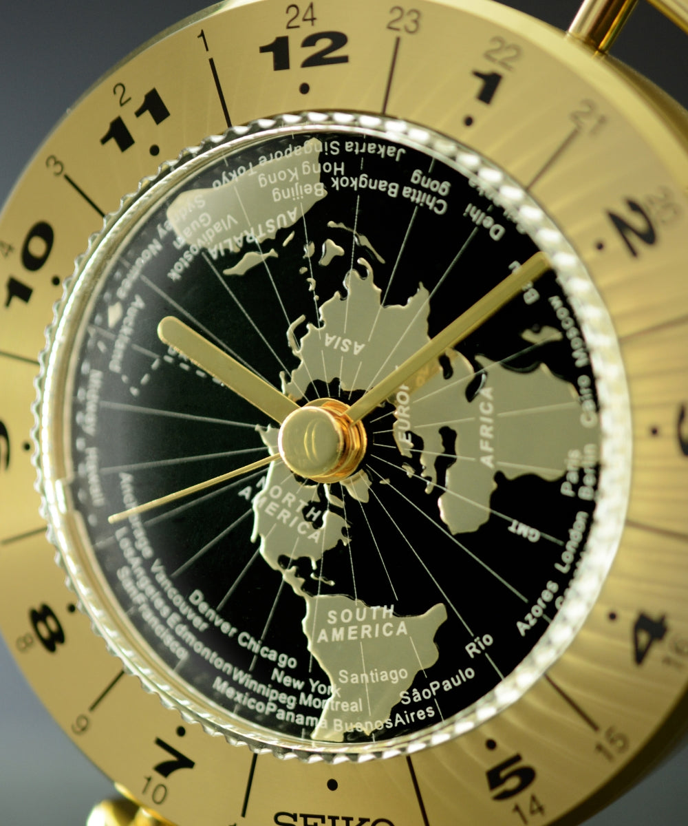 Desk and Table Clock Solid Brass