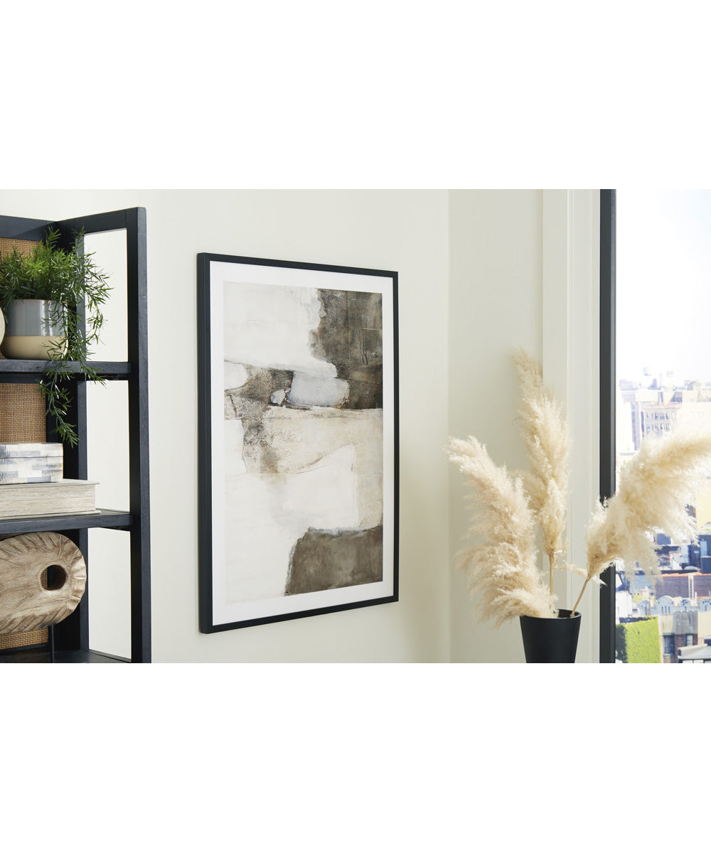 Aldricton Wall Art Brown/White