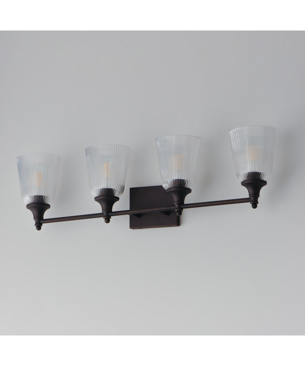 Julip 4-Light Bath Vanity Dark Bronze
