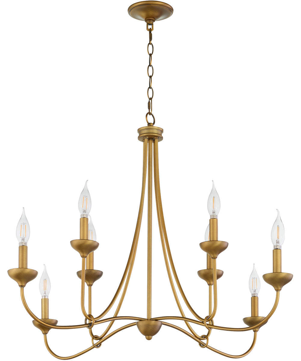 Livingston Chandelier Brushed Brass