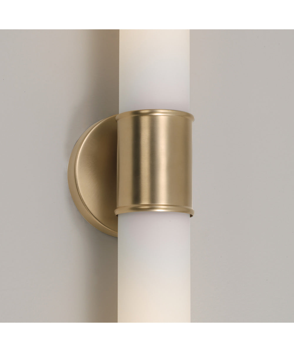 Parson 2-Light Sconce Matte Brass