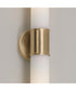 Parson 2-Light Sconce Matte Brass