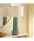 Claudin Aqua Blue Table Lamp