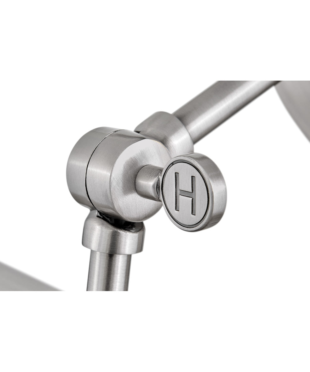 Arti 1-Light Small Adjustable Accent Light in Polished Antique Nickel