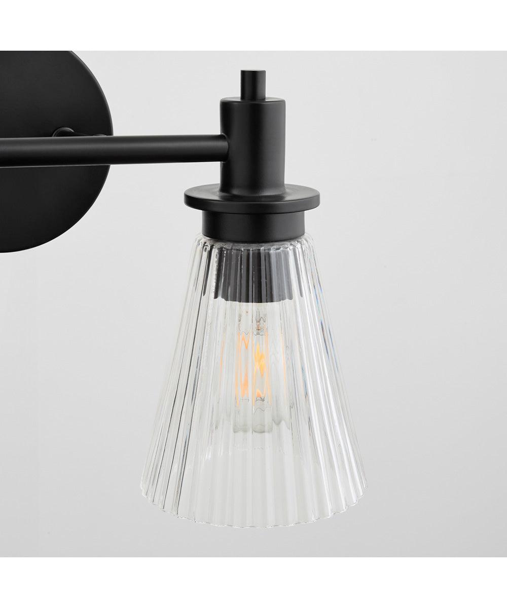 Lawton 2-light Bath Vanity Light Matte Black