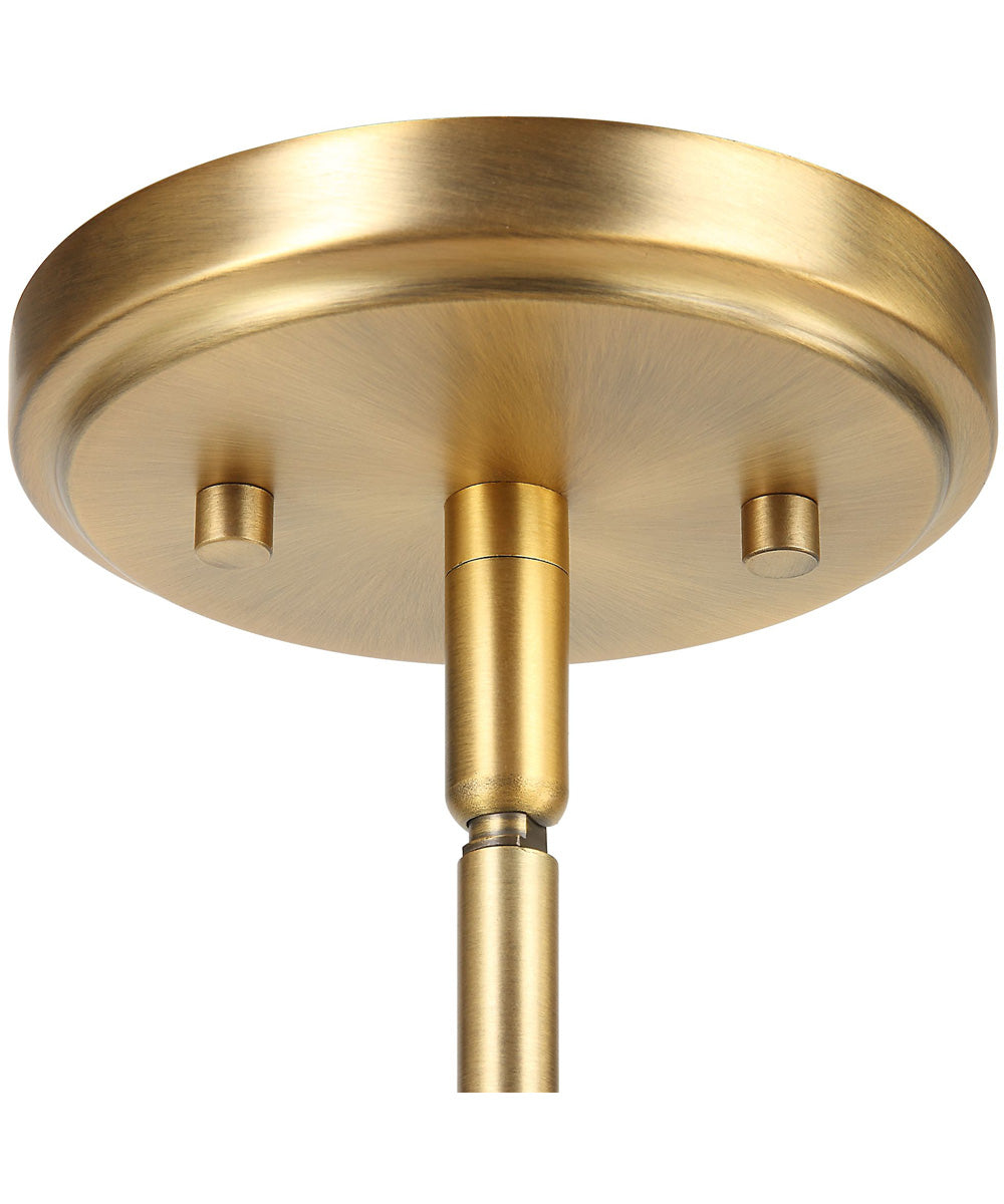 Phuvinh 1 Light Rattan Shade Pendant