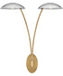 Glenn 2-Light Large Two Light Sconce in Heritage Brass
