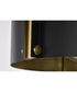 Altos 3-Light Close-to-Ceiling Matte Black