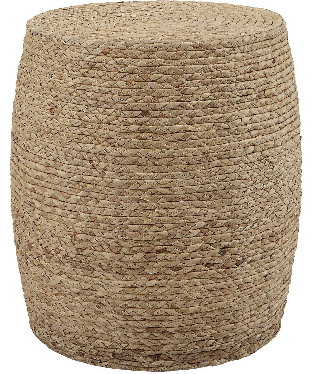 Resort Straw Accent Stool