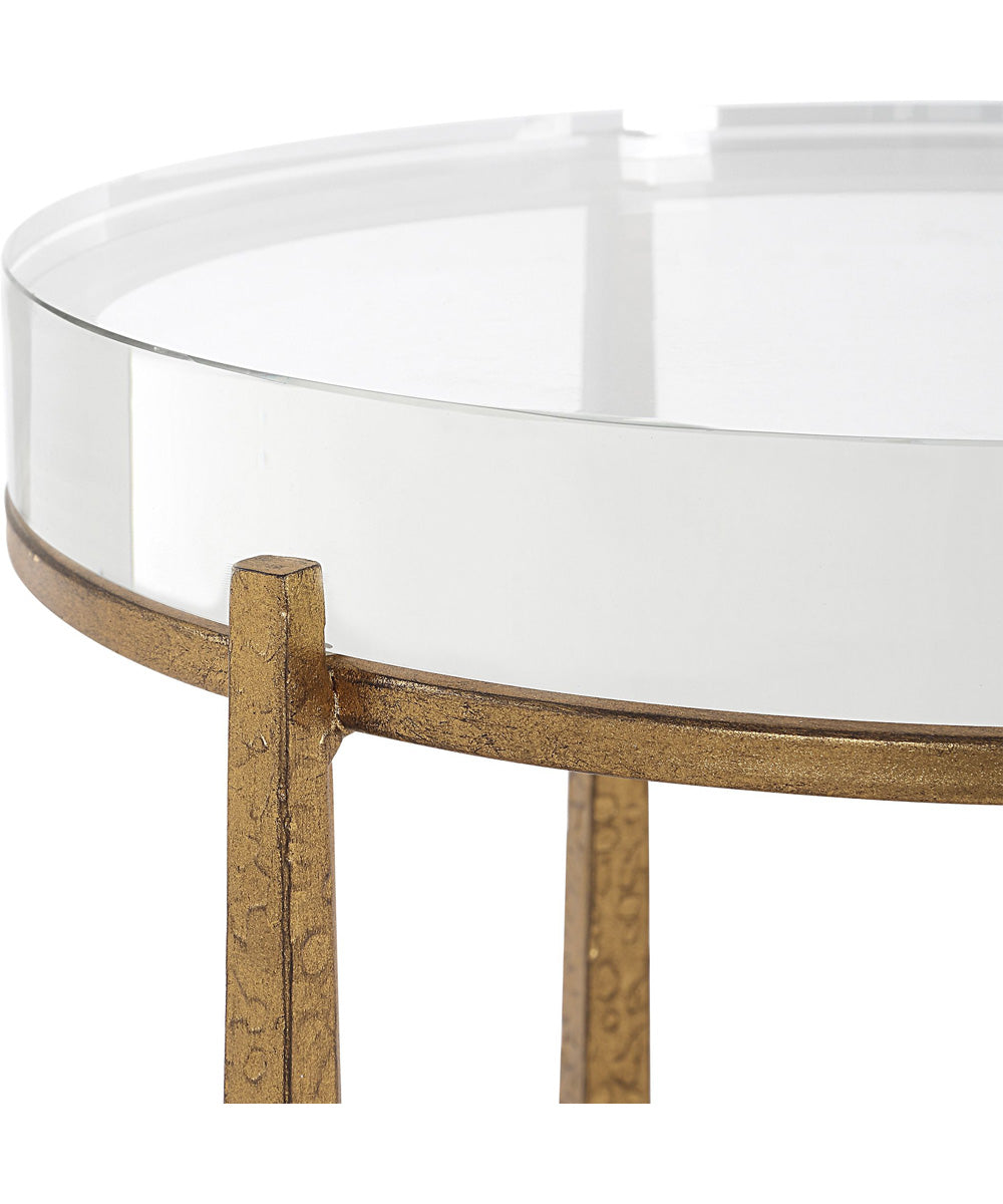 Midas Antique Gold Accent Table