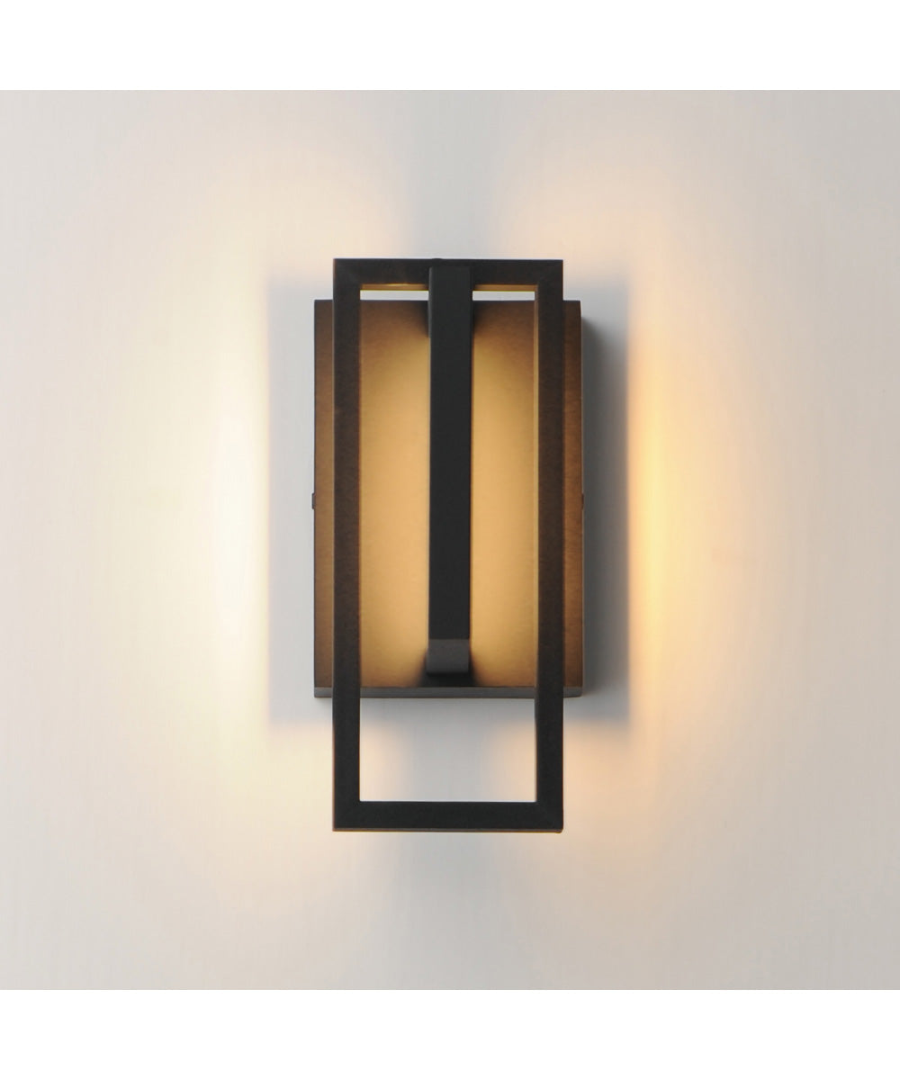 Formation VX 10 inch Outdoor LED Wall Sconce Black