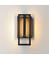 Formation VX 10 inch Outdoor LED Wall Sconce Black