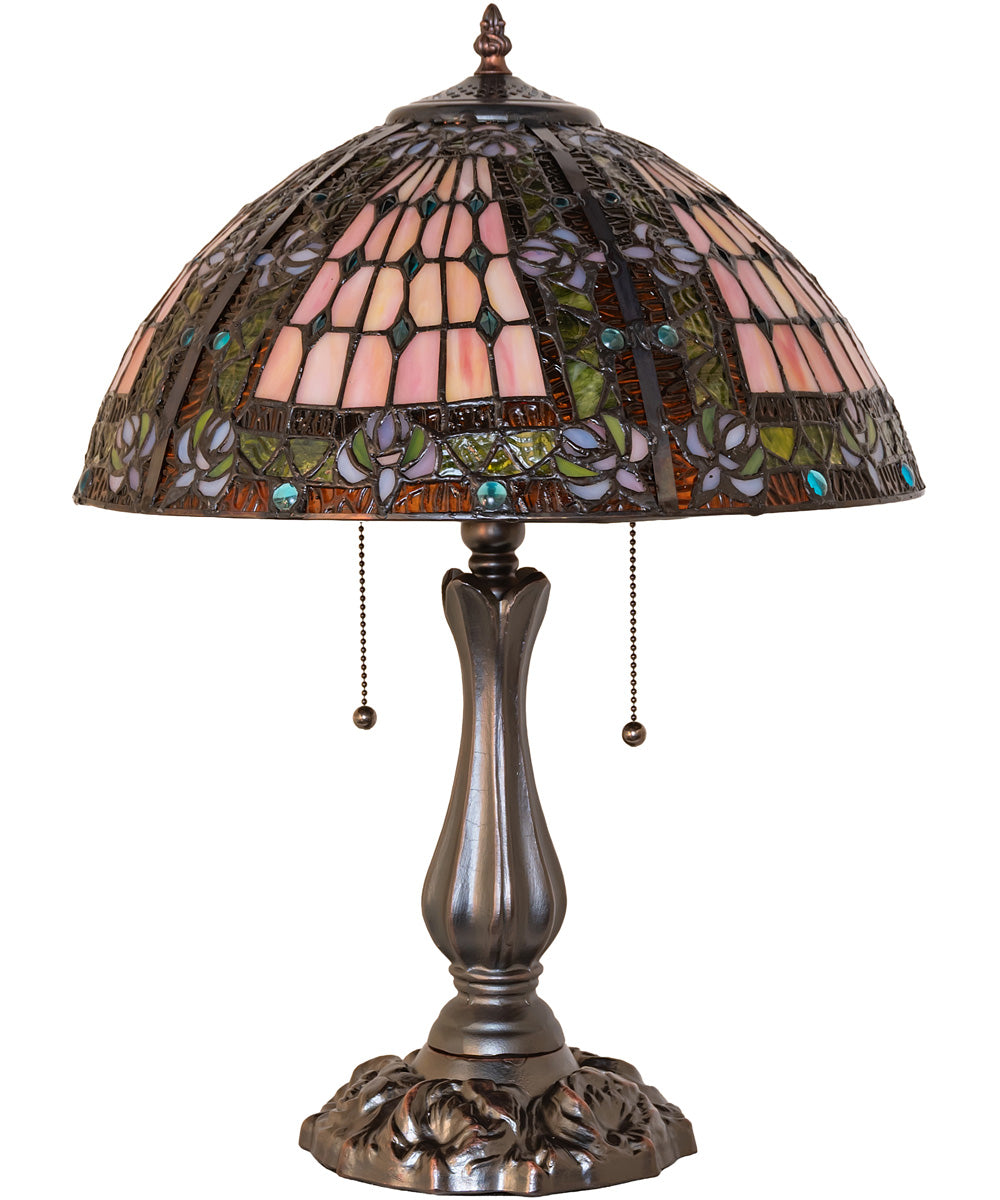 21" High Fleur-de-lis Table Lamp