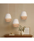 Tamba 1-Light Pendant Ivory