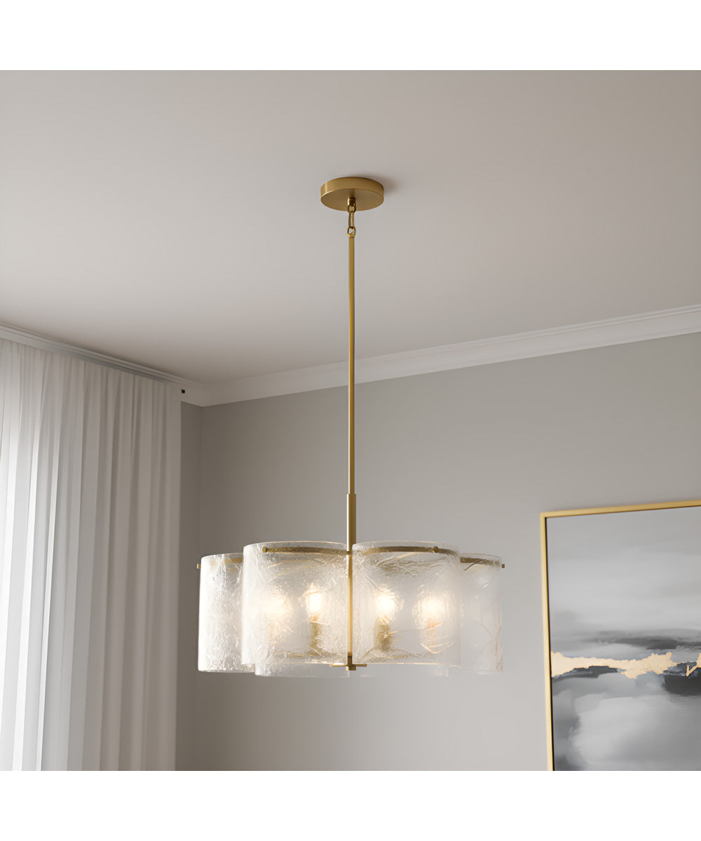 Maisie 6-light Pendant Brushed Gold