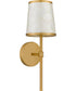 Windley 1-light Wall Sconce Brushed Gold