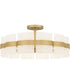 Sweeney Extra Large 6-light Semi Flush Mount Soft Gold