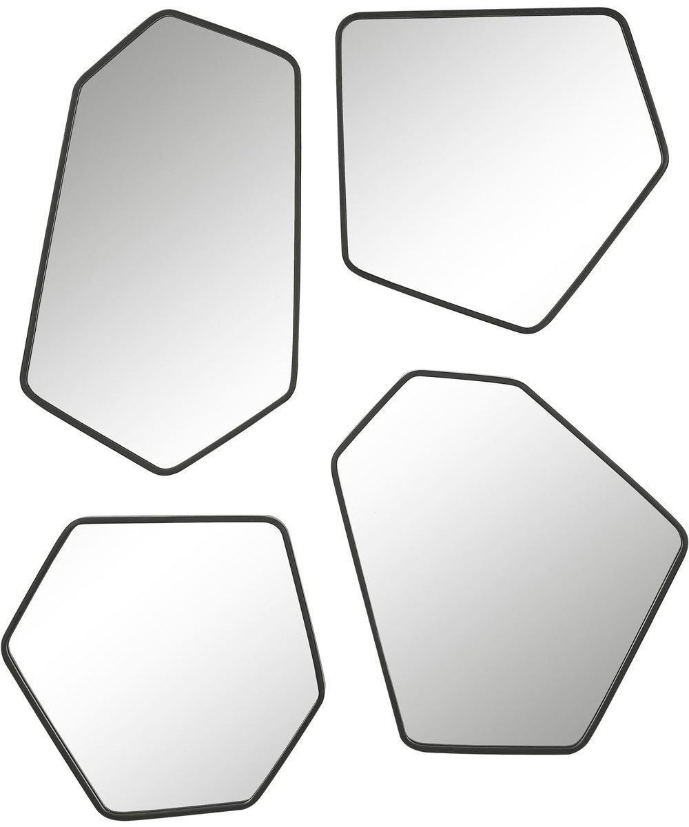 Linneah Black Mirrors, Set of 4