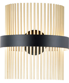 Chimes 5CCT Select Wall Sconce Black / Satin Brass