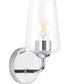Celino 1-Light Wall Sconce Polished Chrome