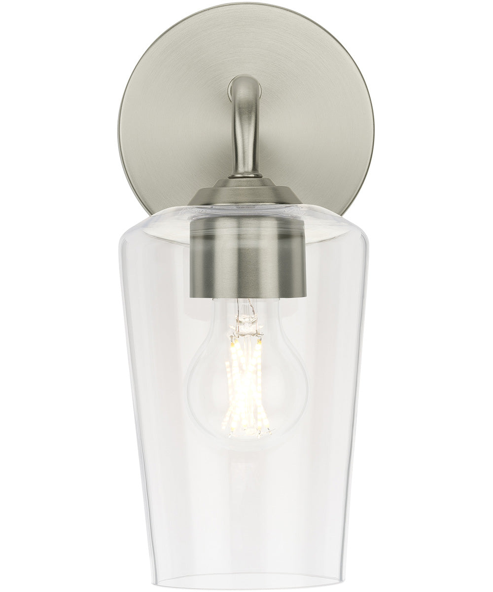 Celino 1-Light Wall Sconce Brushed Nickel