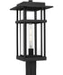Morgan 1-light Outdoor Pendant Light Earth Black