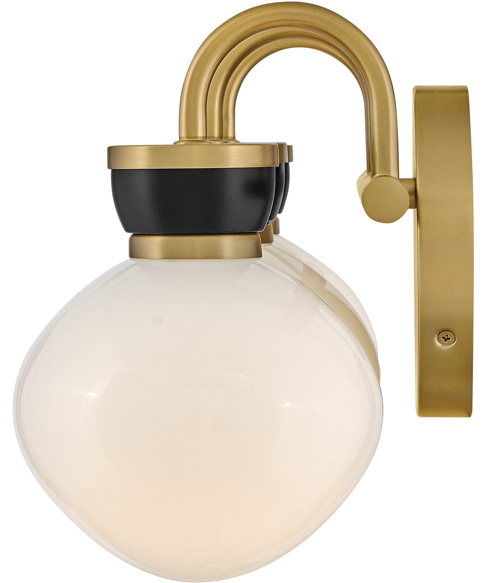 Lucy 3-Light Medium Three Light Vanity in Lacquered Brass