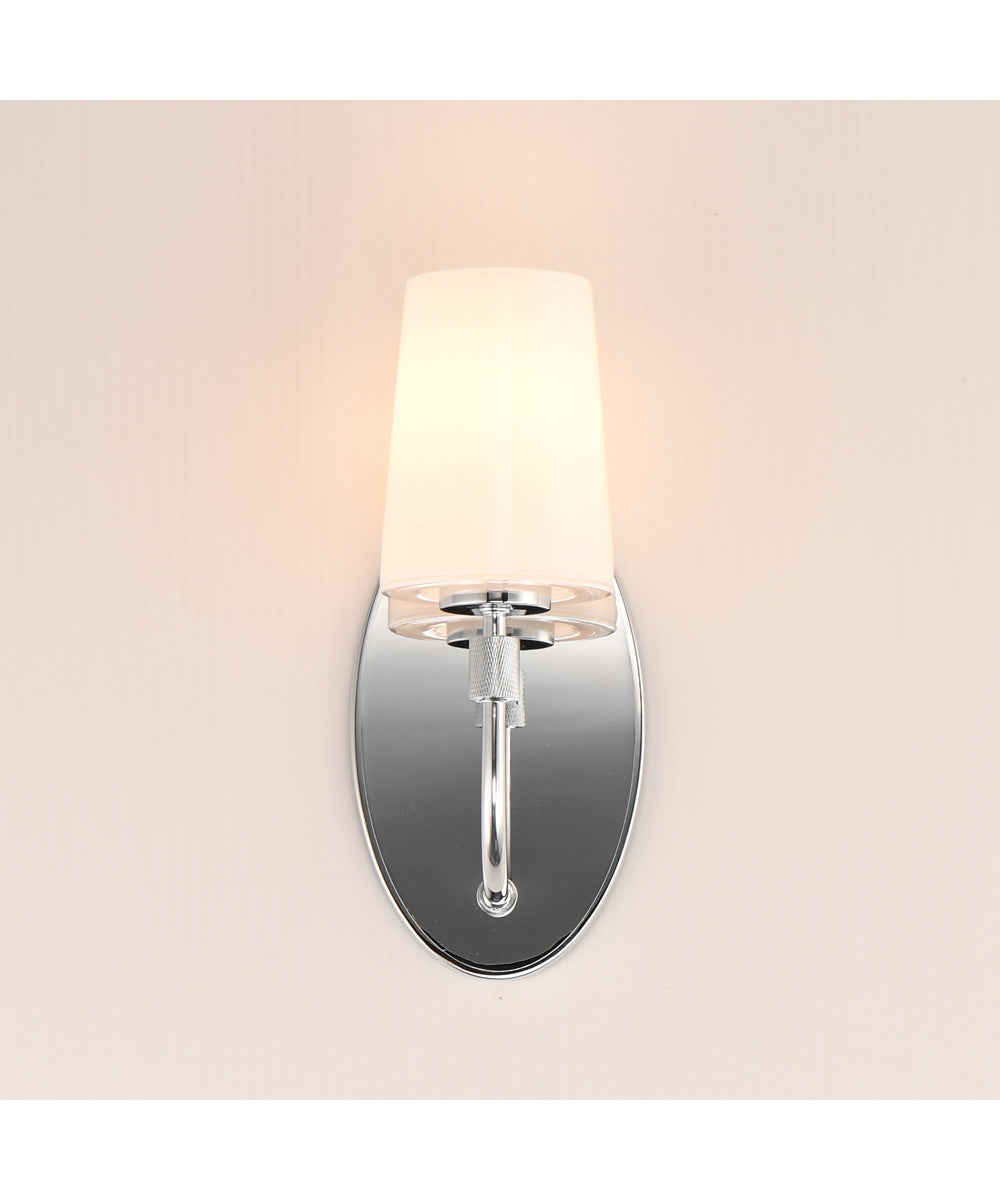 Durham 1-Light Sconce Polished Chrome