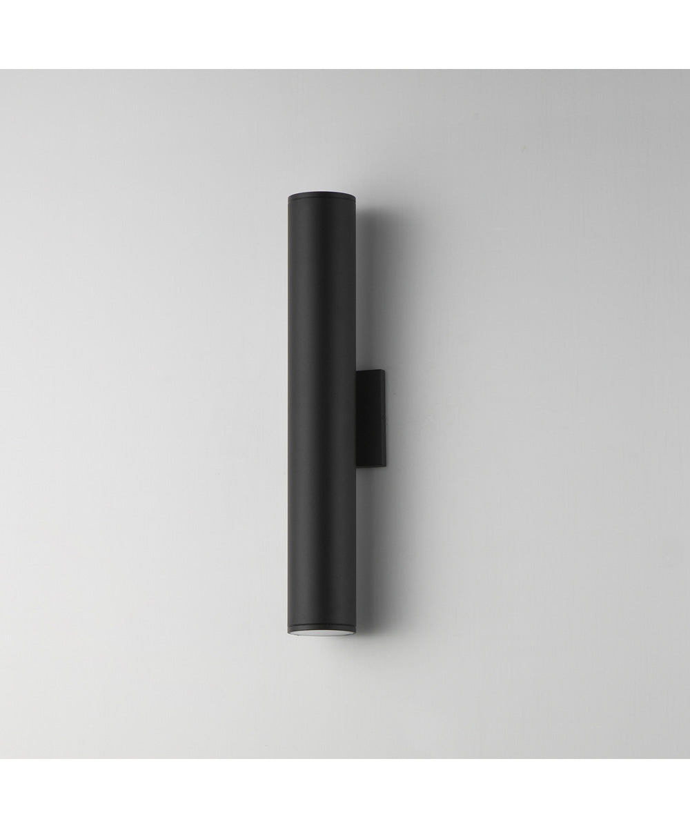 Caldera Outdoor Wall Sconce - 20 inch Black