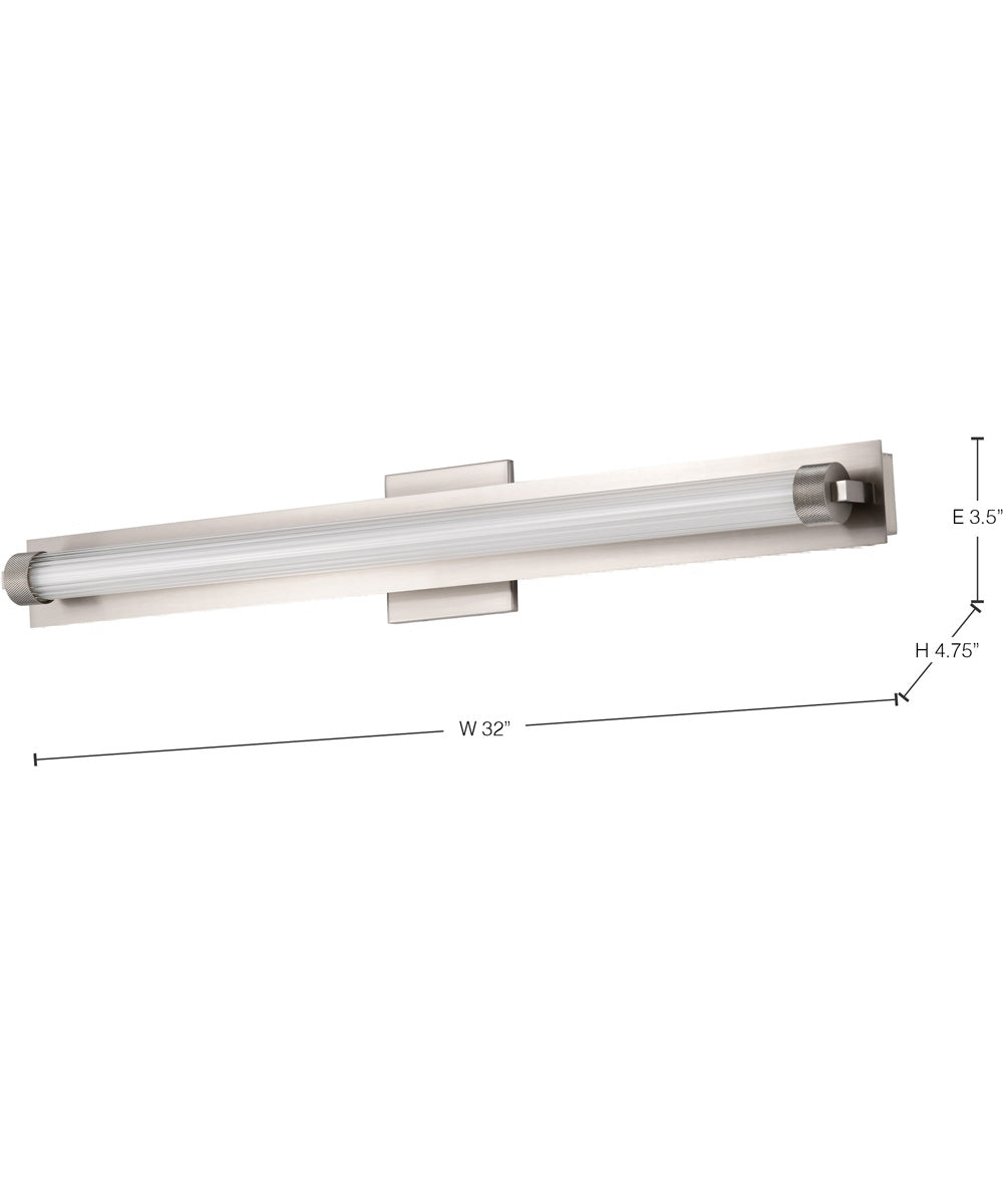 Larissa  Vanity & Wall Brushed Nickel