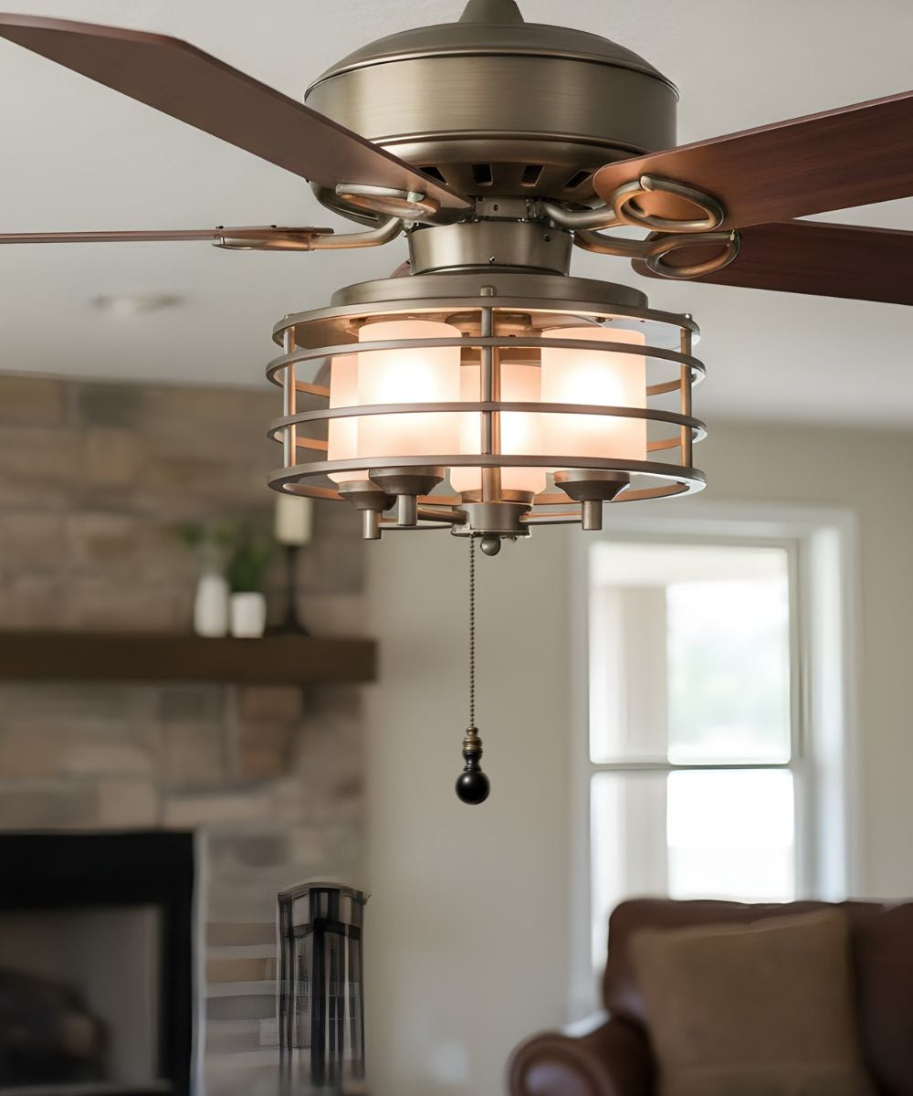 Solid Sphere Ceiling Fan Pull, 1.5"h with 12" Oil Rubbed Bronze Chain