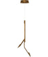 Scion 24 inch LED Pendant Weathered Brass